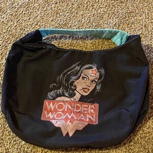 Wonder Woman Black Tote Bag